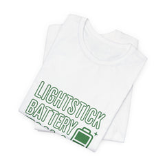 Lightstick Battery Full Tee | K-Pop Stan Slang, Bias Energy