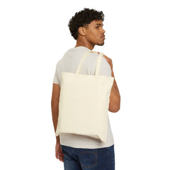 Lightstick Battery Full Tote | K-pop Stan Slang Canvas Tote